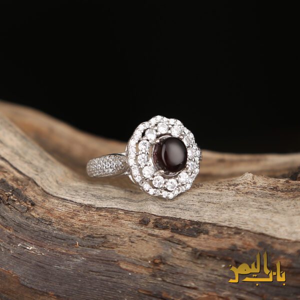 انگشتر زنانه عقیق کرزی یمنی